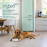 thumbnail of MyBeo Futternapf & Trinknapf mit Waage bis 5 kg - herausnehmbarer Napf - 1000 ml