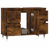 thumbnail of vidaXL Badschrank Räuchereiche 80x33x60 cm Holzwerkstoff