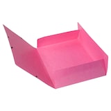 thumbnail of Exacompta  Cod. 55824E - Cartella 3 lembi con elastici Maxi Capacity Iderama cartoncino lustré 425 g/mq - 24x32cm rosa  - Confezione da  25 pz.