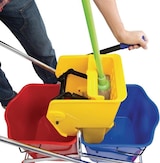 thumbnail of Jantex doppelter Moppeimer mit Mopppresse - 2 x 23L