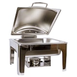 thumbnail of Edelstahl Luxus Speisenwärmer 2/3 Warmhaltebehälter Chafing Dish 6,0 Liter