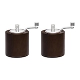 thumbnail of Ensemble moulins à sel et à poivre Olympia bois foncé