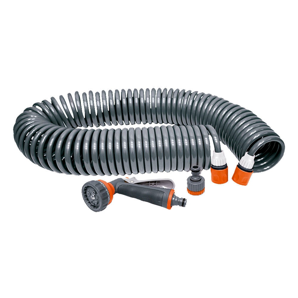 Kit tubo a spirale "Easy Watering" Lunghezza totale 15M Edm