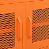 thumbnail of Helloshop26 - Meuble TV multimédia étagère télévision buffet téléviseur salle à manger salon chambre 105 x 35 x 50 cm Acier orange 02_0025691