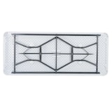 thumbnail of Table pliante rectangulaire Blanche 183x76cm LIFETIME