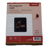 thumbnail of Piktogrammschilder Europel Baby schwarz 421038