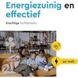 thumbnail of BRASQ Ventilator Staand - Statiefventilator Stil 45W - Fan met 3 snelheden -  Waaier Ø 40cm - Wit