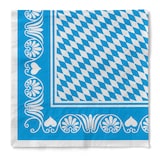 thumbnail of Sovie HORECA Serviette Bavaria in Blau aus Tissue 33 x 33 cm, 100 Stück - Bayern Bayerisch Wies´n Volksfest
