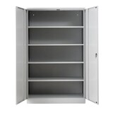 thumbnail of PROREGAL Stahlschrank BEE mit 9 lackierten Fachböden | HxBxT 195x120x60cm | Grau-Grau | Werkstattschrank Werkzeugschrank Aktenschrank Universalschrank