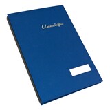 thumbnail of Unterschriftsmappe 1491 DIN A4 20 Fächer Leinen blau