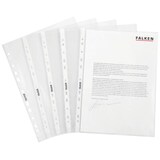 thumbnail of 100 x FALKEN Prospekthüllen Klarsichthüllen DIN A4 transparent glasklar