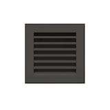 thumbnail of Schwarzes Kaminlüftungsgitter – Hide 17x17