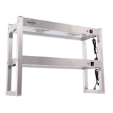 thumbnail of Combisteel thermische brug met 2 niveaus en halogeenverwarming 900x300x650mm