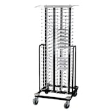 thumbnail of Lacor carro porta platos con ruedas para hostelería profesional, hasta 100 platos de 28 cm 66550