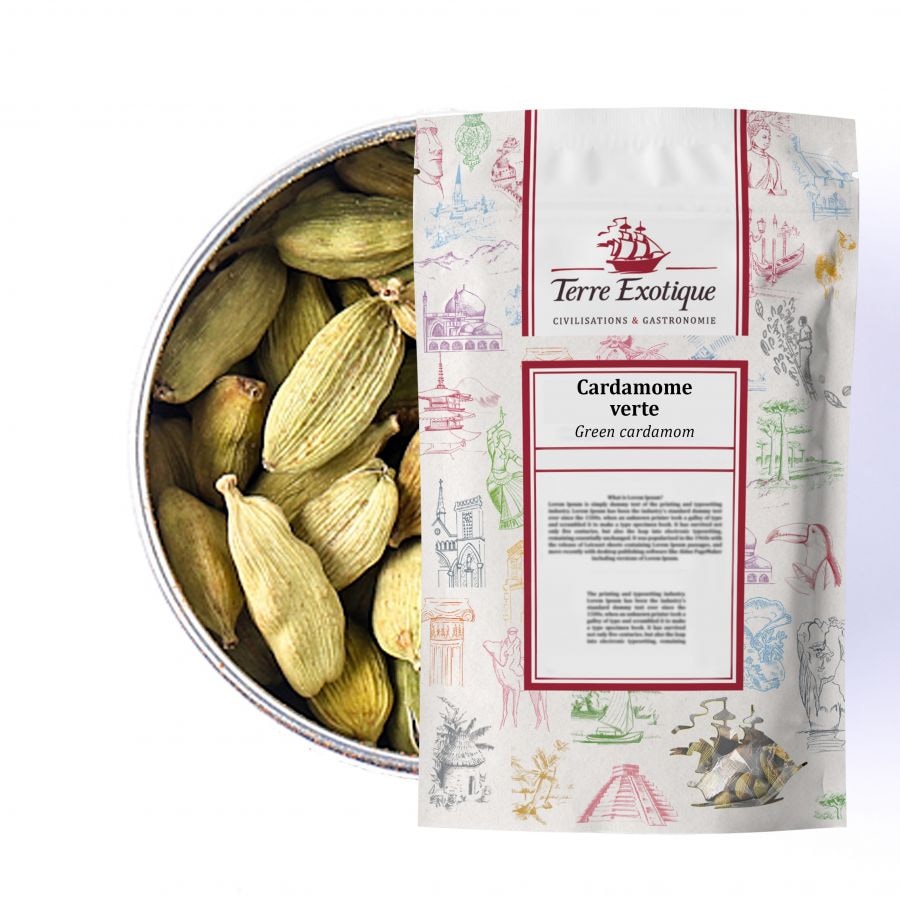 TERRE EXOTIQUE Cardamome verte 500 g