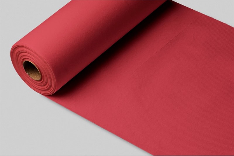 Camino Roll Air Zachte, gladde rode kleur | Makro