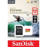 thumbnail of SanDisk Extreme 64 GB MicroSDXC UHS-I Klasse 10
