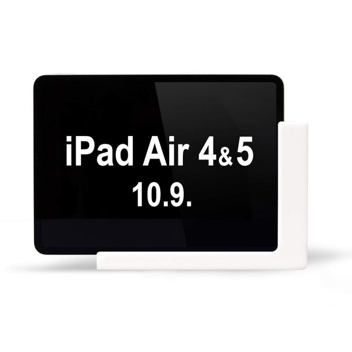 TabLines TWP005W Wandhalterung mit Ladefunktion für iPad Air 4 / 5 10.9, weiß