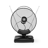 thumbnail of Antenne Hdtv D'intérieur  0 - 25 Km  Gain De 30 - 36 Db  Fm/vhf/uhf  Noire Usage Non Intensif Nedis