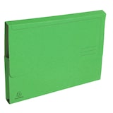 thumbnail of Exacompta 46970E 10x 10er Packung Aktenmappen mit Verschlusskappe aus Karton 290g Forever, für Format DIN A4 - Farben sortiert