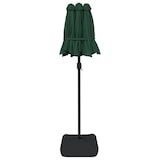 thumbnail of vidaXL Parasol dubbel met LED's 316x240 cm groen