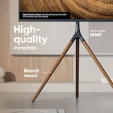 thumbnail of ONKRON Soporte de Pie para TV 32-65", hasta 35 kg, Tripode Regulable en Altura, VESA hasta 400x400 mm, TS1220-B Negro