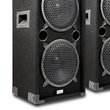 thumbnail of Paire d'enceintes passives IBIZA SOUND STAR 210 - DISCO BOX, Puissance 2x500W Bass-Reflex 2 Boomers 25cm - 3 voies