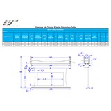 thumbnail of EVANESCE TAB TENSION B SERIE- DECKENEINBAU MOTORLEINWAND Weiß / 16:9 / 244 x 137 (Vorlauf 20cm)