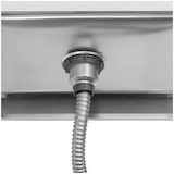 thumbnail of Helloshop26 - Lavello professionale in acciaio inox 1 vasca 160 x 60 x 97 cm acciaio inox argento 14_0009562