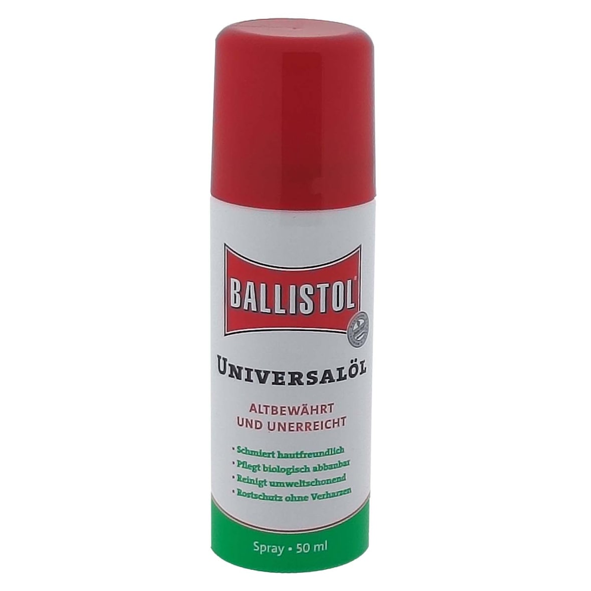 Ballistol Universalöl-Spray 50 ml Allzwecköl silikonfrei Rostlöser Allround-Öl Hautpflege Universalöl Ballistol ÖL Kriechöl