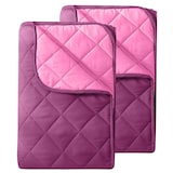 thumbnail of 2 Stück Microfaser Sommer Steppbett 155x220 – lila und pink / OEKO-TEX / kochfest 95° / Leichtsteppbett für heiße Tage / ohne Bezug verwendbar