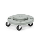 thumbnail of 6x Wagen für Abfalleimer rund, AmerBox, Passend für 691403, ⌀400x(H)165mm