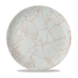 thumbnail of Churchill Super Vit Studio Prints Kintsugi Flache Coup Teller, 28,8 cm, 12 Stück, Koralle, Rund