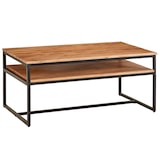thumbnail of FineBuy Couchtisch 100x60x45 cm Holz Massiv Wohnzimmertisch Modern Sofatisch