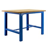 thumbnail of Werkbank Buffalo Wood | HxBxT 87x150x75cm | Traglast 600kg | Blau