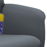 thumbnail of vidaXL Massagesessel mit Fußhocker Dunkelgrau Samt