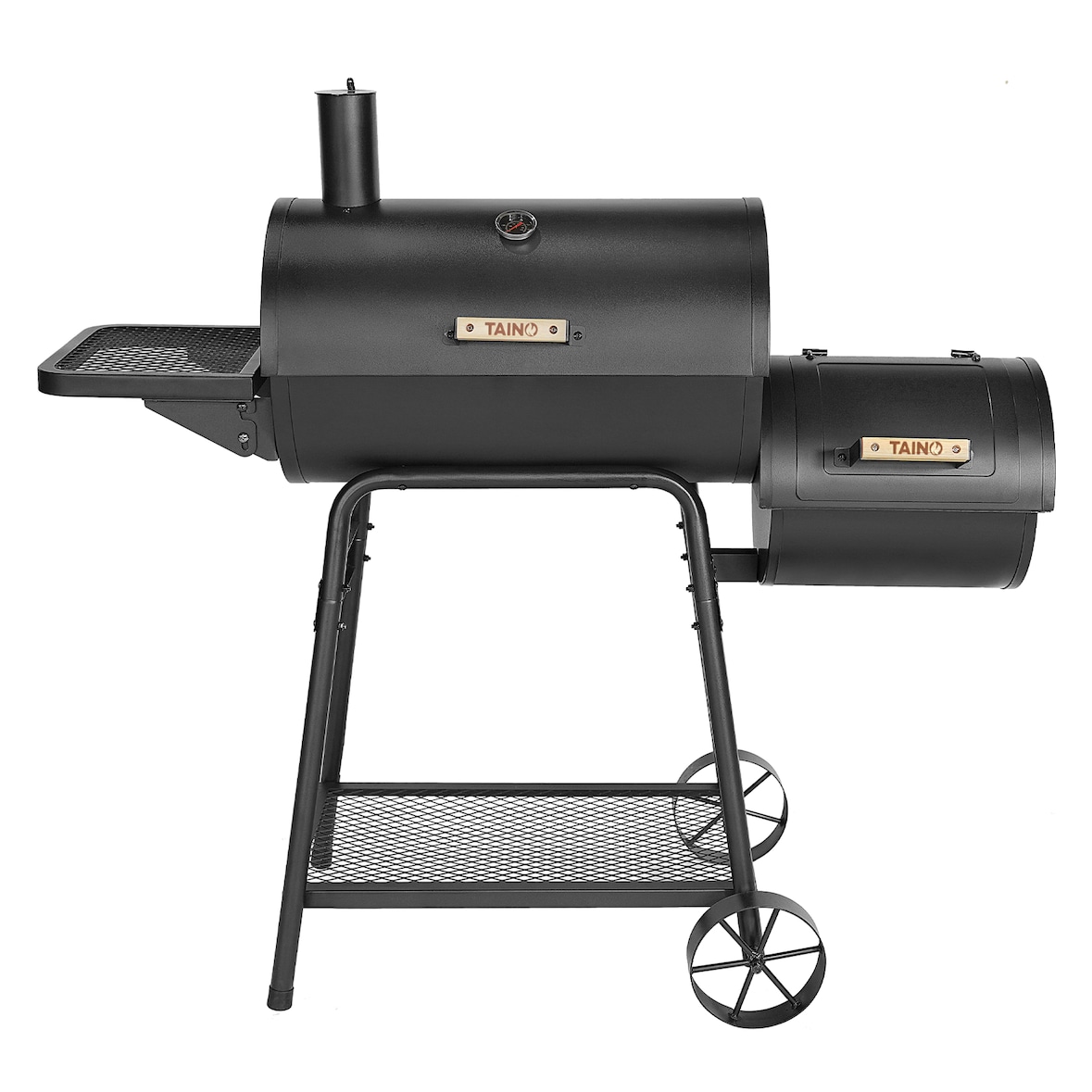 TAINO KAMAYO Smoker Rookoven Standgrill Houtskoolgrill Kleine BBQ Grillwagen