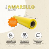 thumbnail of OFITURIA Film Embalar Elástico Amarillo para Embalar, Rollo Plástico Protector Envíos y Mudanzas, Rollo de 50cm y hasta 400 m Estirables (2 rollos)