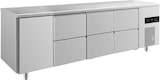 thumbnail of Gastro Kühltisch 1 Tür 6 Schubladen 632l Umluftkühlung 2330x700x850mm -2/+8°C