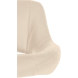 thumbnail of Set van 2 barkrukken Milet kunstleer creme/Metaal mat zwart