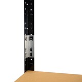 thumbnail of shelfplaza BLACK 200x40x45 cm Schwerlastregal in schwarz mit 5 Böden und 175 kg Traglast pro Boden