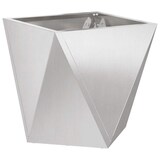 thumbnail of vidaXL Pflanzkübel Silber 50 x 50 x 50 cm Edelstahl