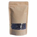 thumbnail of 100x Standbodenbeutel Kraftpapier braun mit Fenster 110x185x65mm 250ml