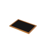 thumbnail of METRO PROFESSIONAL Pizarra MPCB03, 60 x 80 cm, revestimiento de melamina, negro/marrón