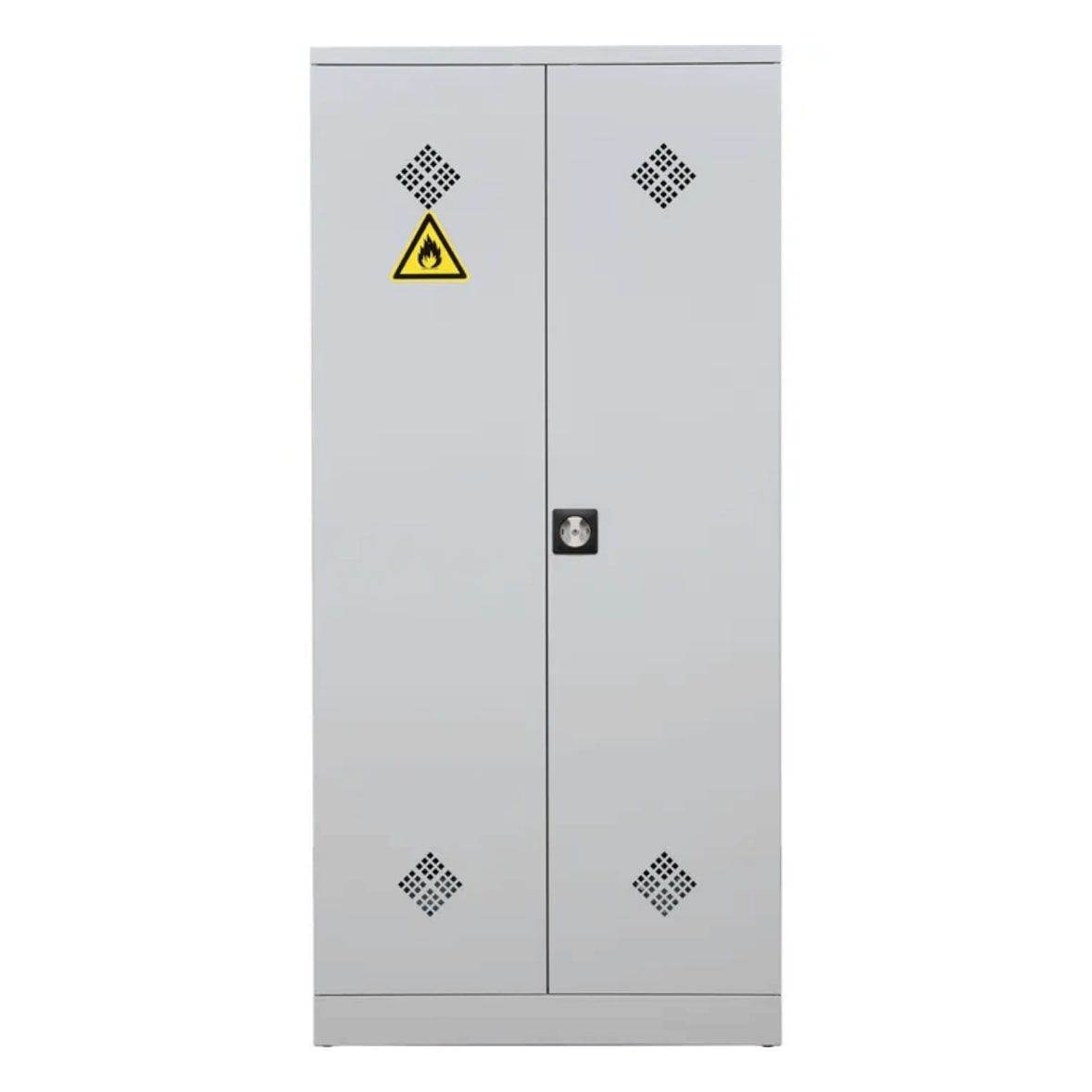 PROREGAL Gefahrstoffschrank Snake| HxBxT 195x92x42 cm | Grau