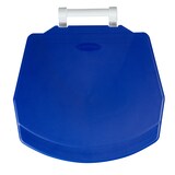 thumbnail of Rossignol - Poubelle mobile à pédale 90L BOOGY - blanc/bleu