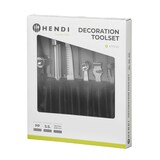 thumbnail of HENDI Trousse décoration - 6 pièces, Noir, 280x100x(H)50mm