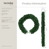 thumbnail of tectake Guirlande de Noël 2,7m - vert - 403318