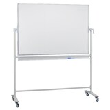 thumbnail of FRANKEN Mobiles Whiteboard 200 x 100 cm, doppelseitig, lackiert, magnetisch, beschreibbar, trocken abwischbar, Whiteboard mit Ständer und Rollen