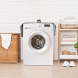 thumbnail of Relaxdays Waschmaschinenauflage mit Taschen, Polyester, Abdeckung Waschmaschine, Trockner, Kühlschrank, anthrazit/creme